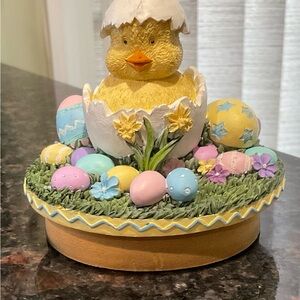 Easter Chick Medium Candle Topper